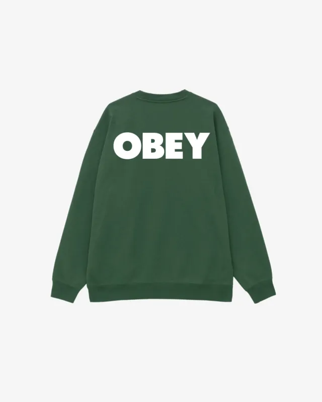BOLD CREWNECK PREMIUM CREWNECK sold by Obey