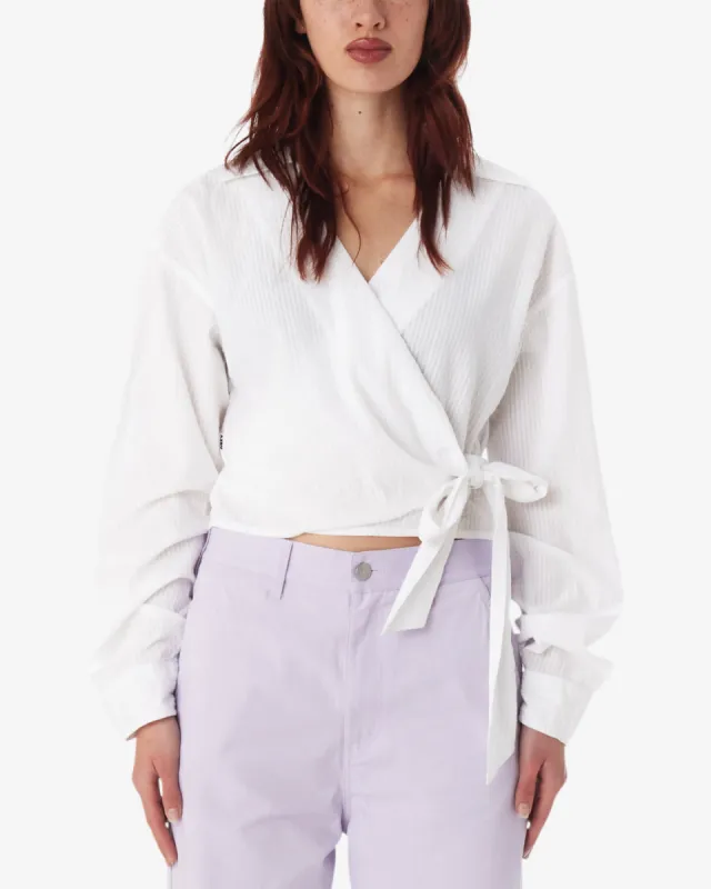 VALENTINA WRAP SHIRT sold by Obey