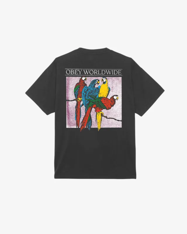 RESPECT & PROTECT HEAVYWEIGHT T-SHIRT sold by Obey