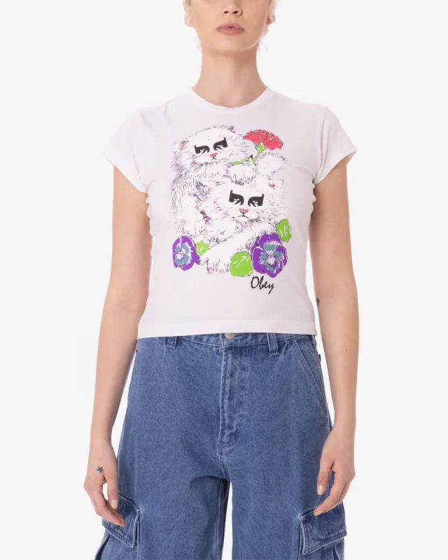 CARNATION KITTENS HAYDEN T-SHIRT sold by Obey