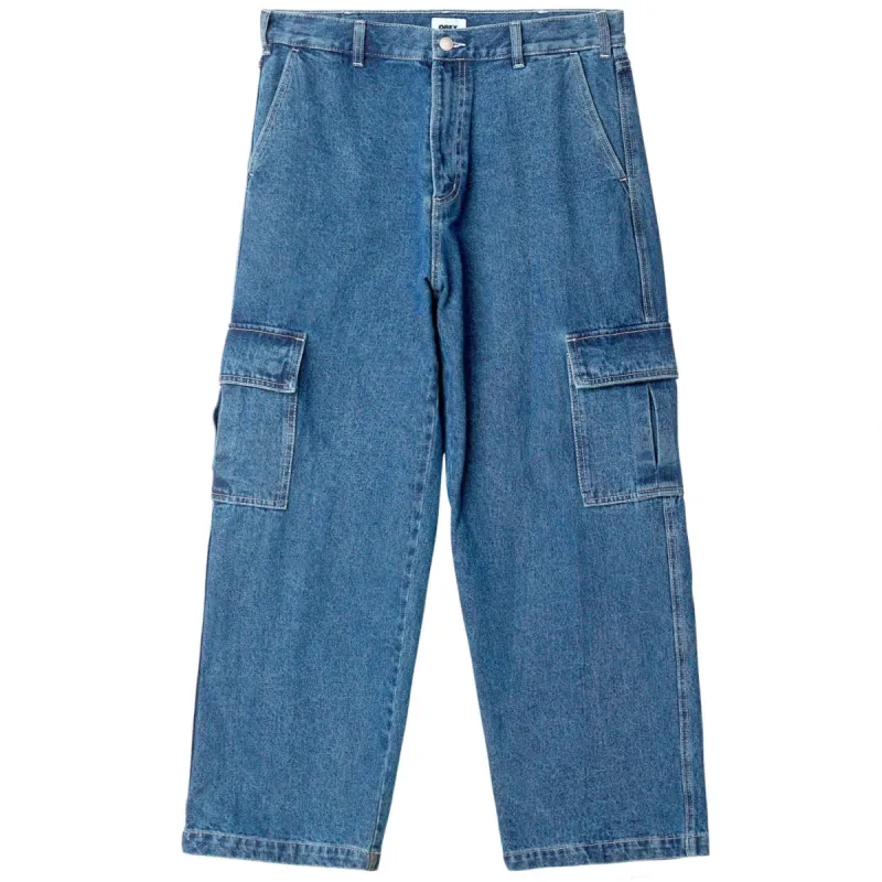 CAVISH ♥ PRINTED CARPENTER DENIM PANTS / 追跡付 Washed Carpenter Denim – Capsul