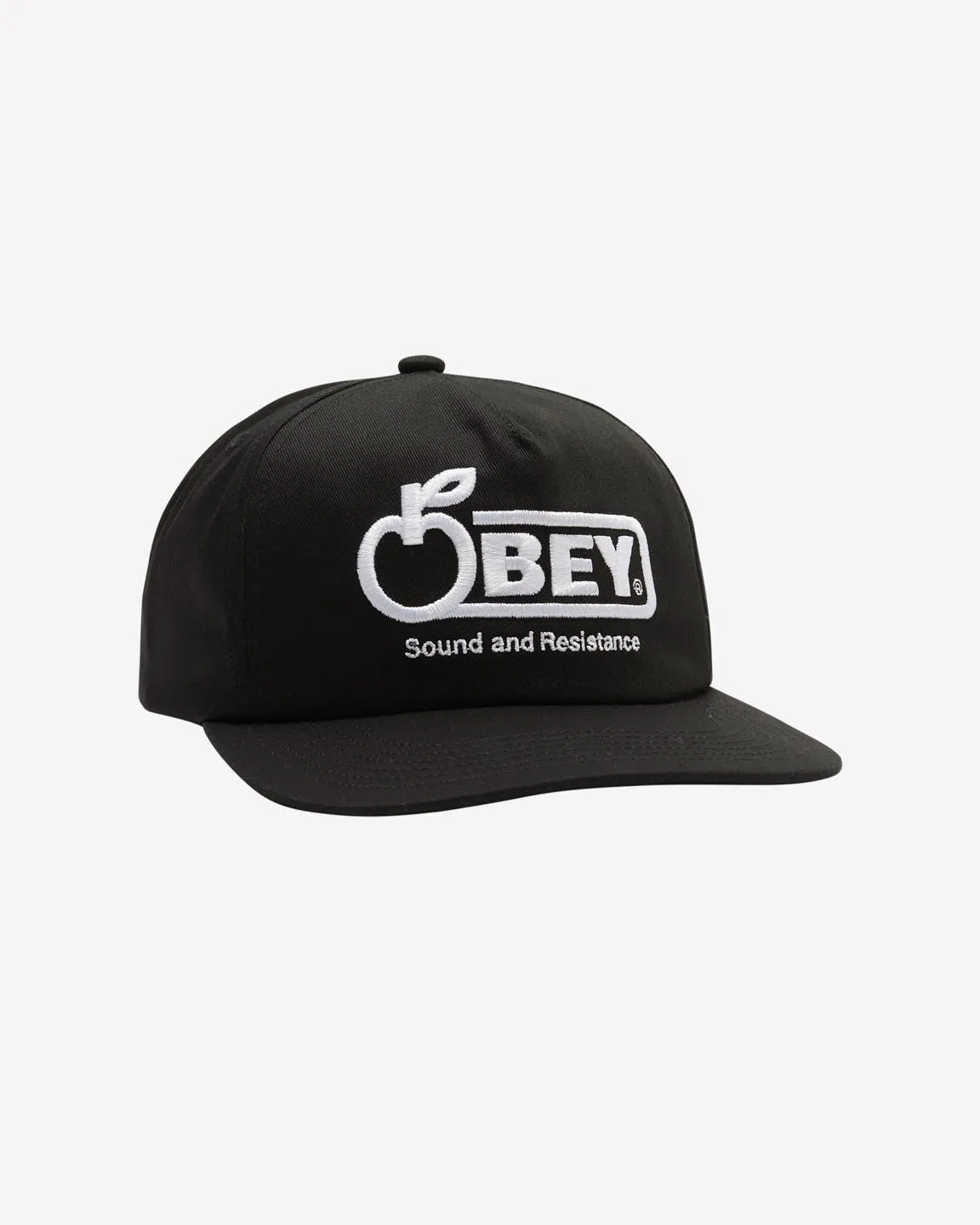 SOUND TWILL 5 PANEL SNAPBACK sold by Obey product image thumbnail 3