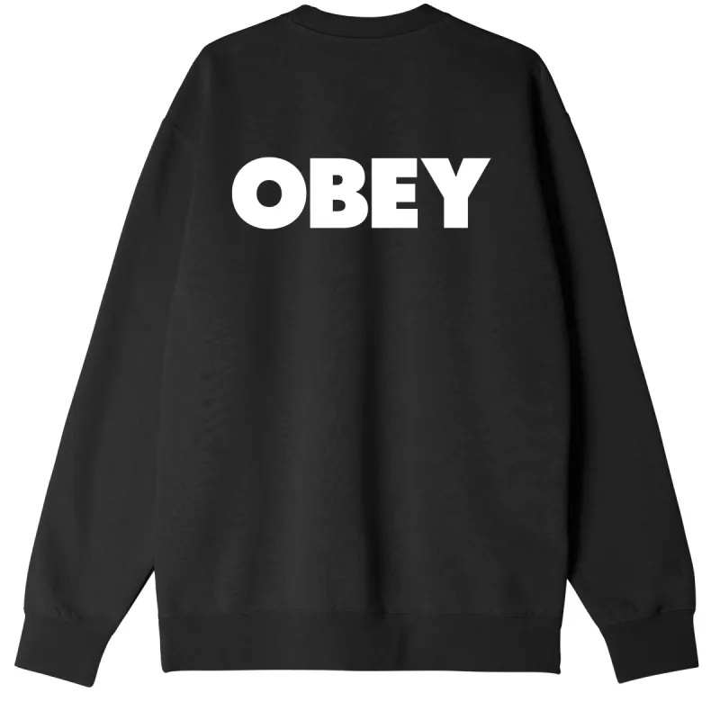BOLD HEAVYWEIGHT CREWNECK sold by Obey