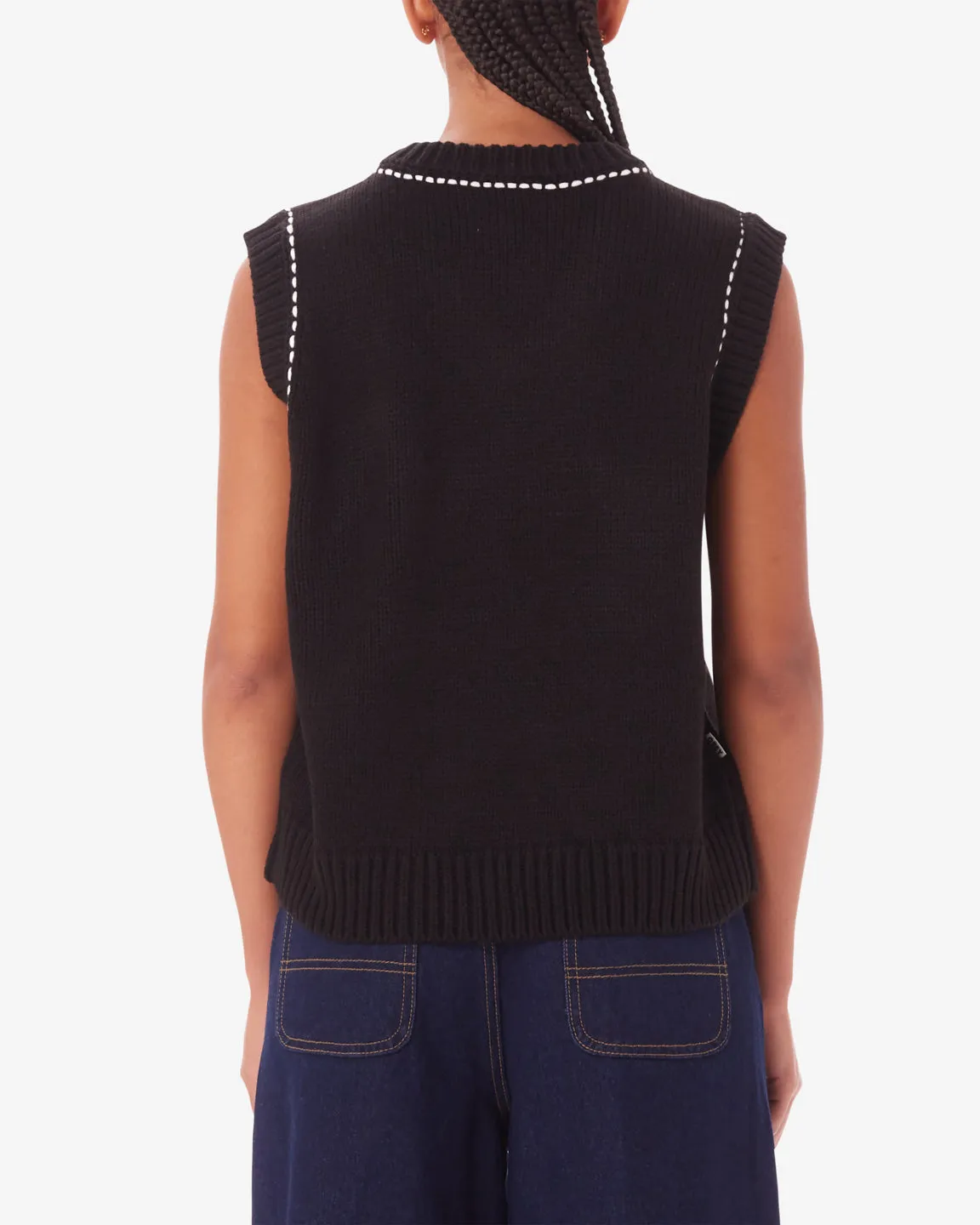 MURPHY SWEATER VEST sold by Obey product image thumbnail 3