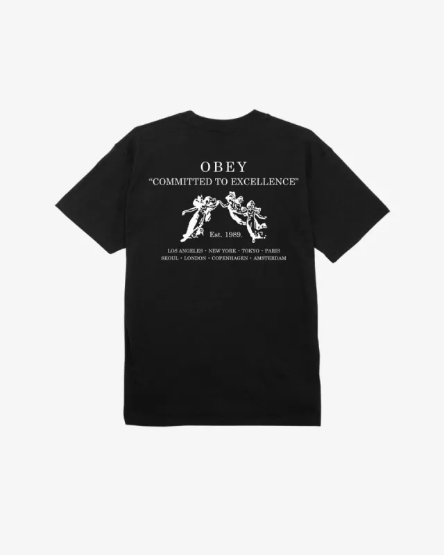 COMMITTED TO EXCELLENCE CLASSIC T-SHIRT sold by Obey
