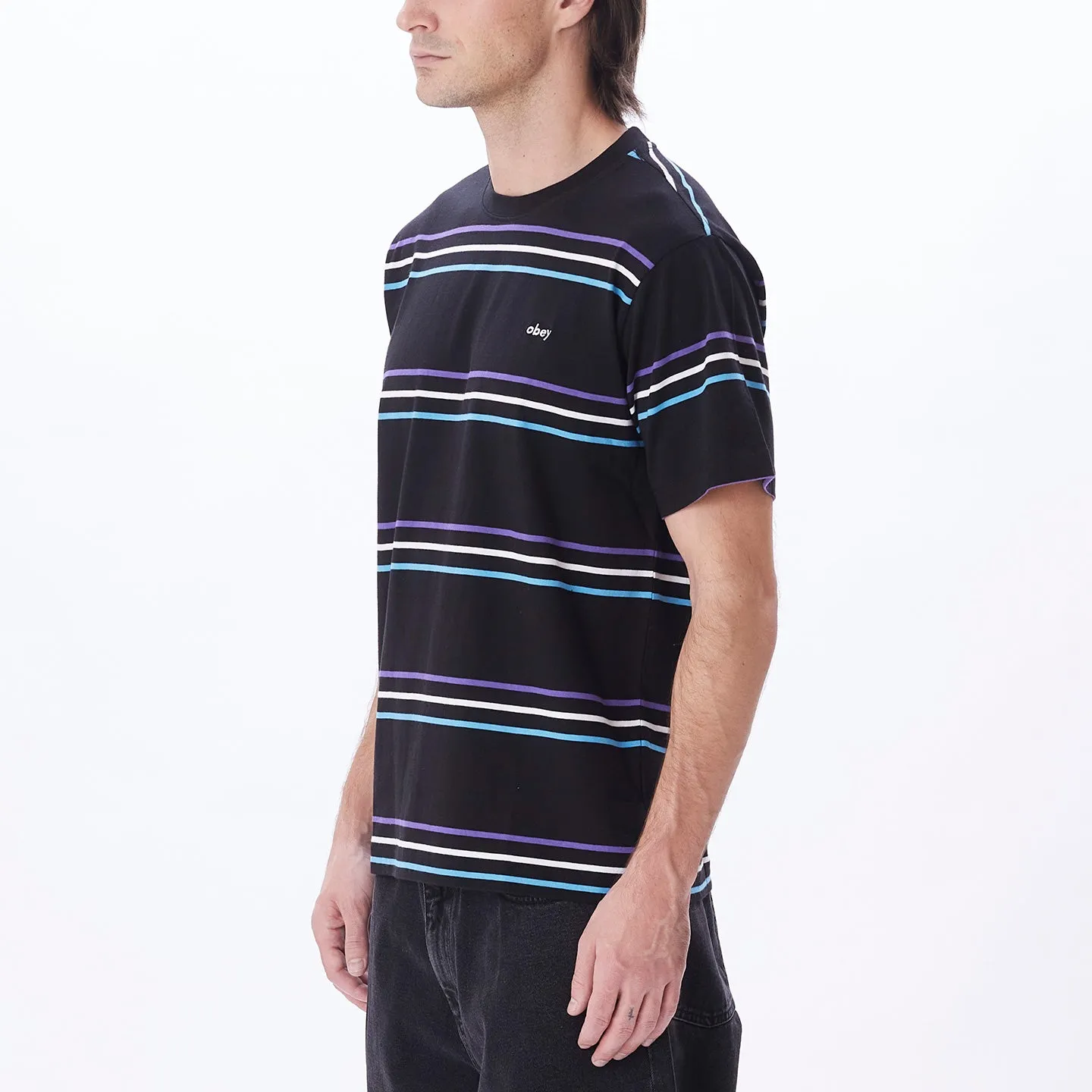 MONTROSE STRIPE T-SHIRT sold by Obey product image thumbnail 4