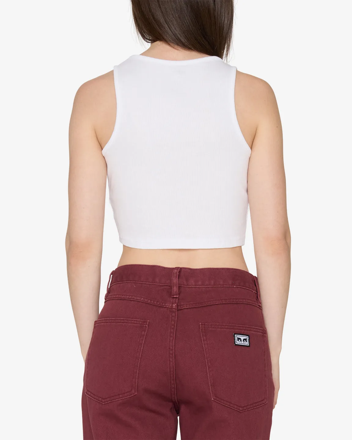 CROSS STITCH RIB TANK sold by Obey product image thumbnail 4