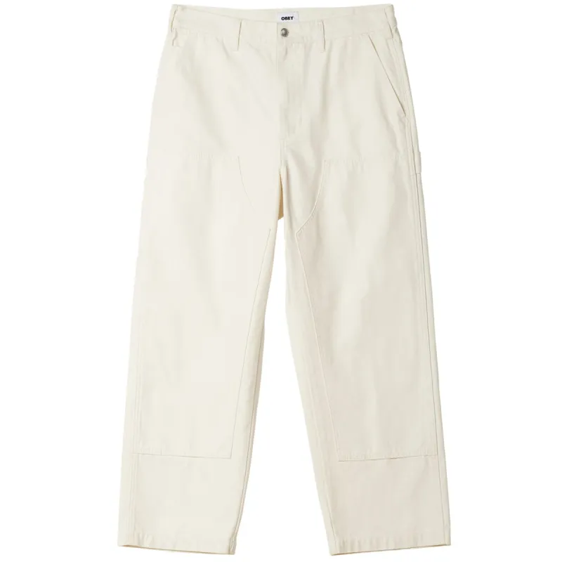 BIG TIMER TWILL DBL KNEE PANT sold by Obey
