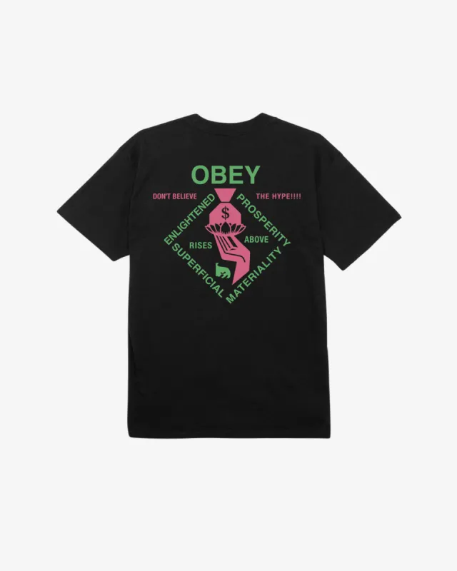 SPIRITUALLY RICH CLASSIC T-SHIRT sold by Obey