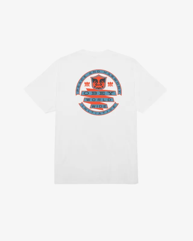 PEACE INITIATIVE CLASSIC T-SHIRT sold by Obey