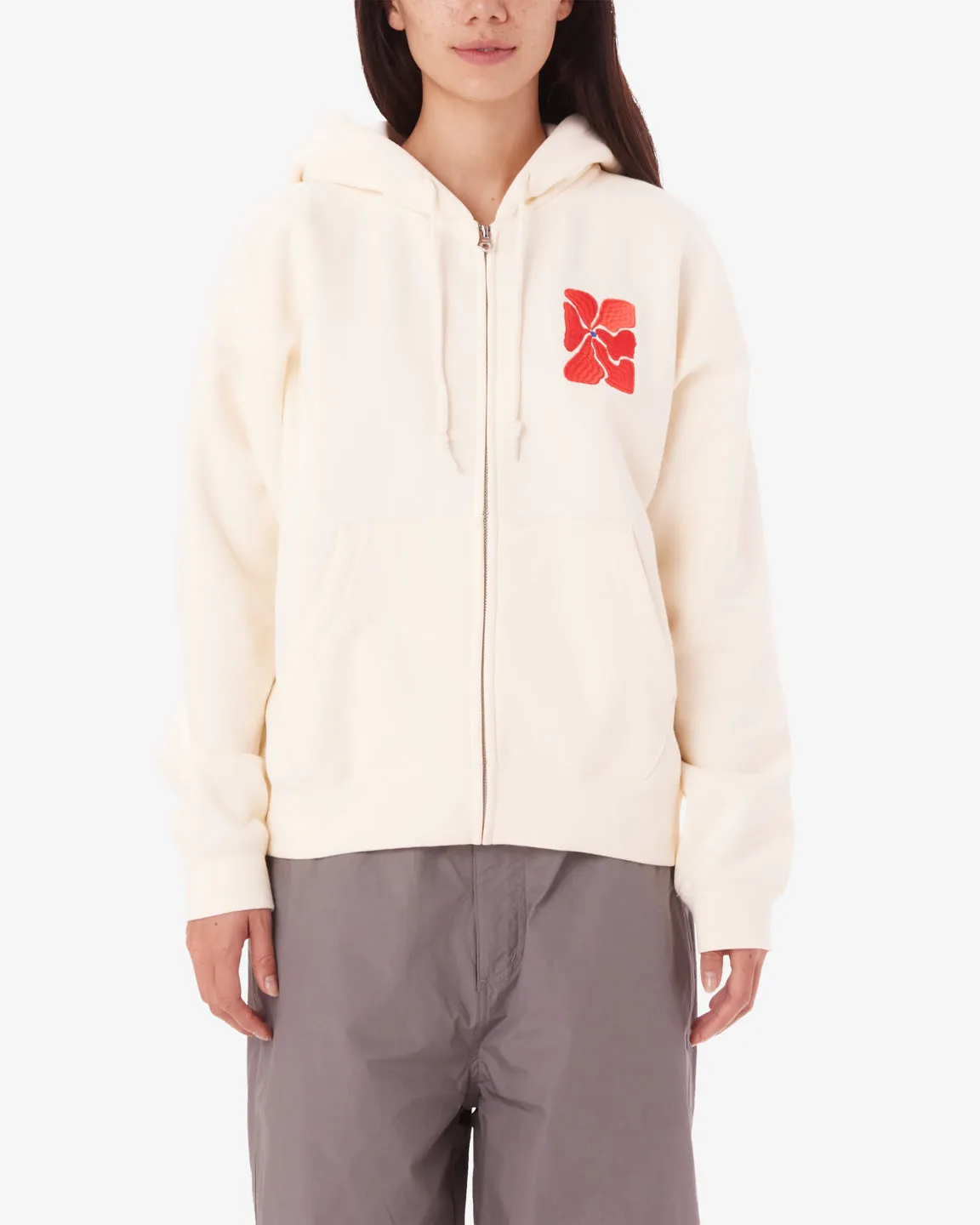 FLORA ZIP HOOD sold by Obey product image thumbnail 5