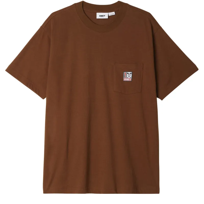 POINT POCKET T-SHIRT sold by Obey