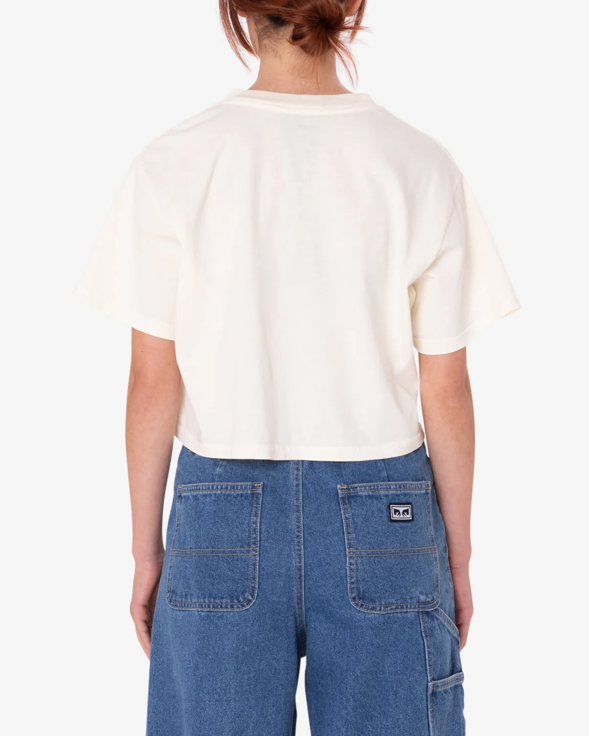 COLLEGAITE RECORDS WEEKEND CROP T-SHIRT sold by Obey product image thumbnail 2