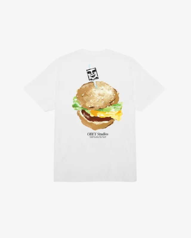 VISUAL FOOD FOR YOUR MIND CLASSIC T-SHIRT sold by Obey