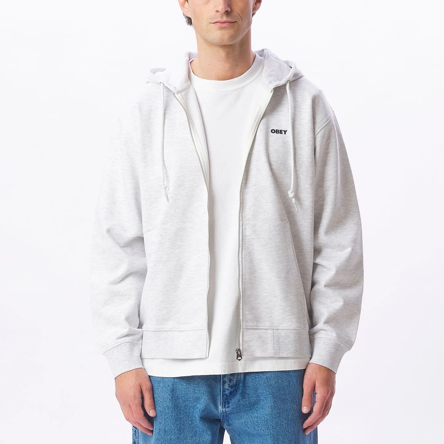OBEY BOLD HEAVYWEIGHT ZIP HOOD sold by Obey product image thumbnail 4