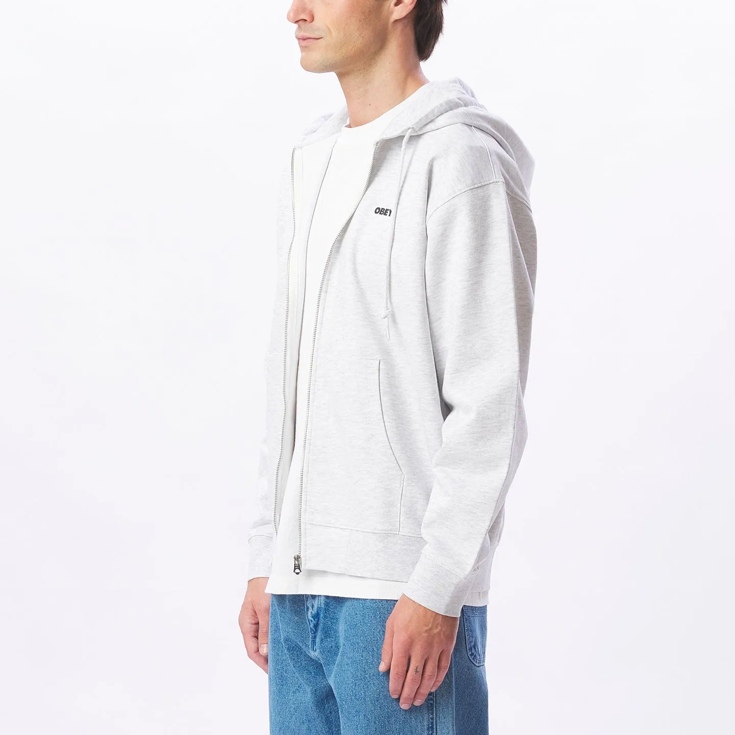 OBEY BOLD HEAVYWEIGHT ZIP HOOD sold by Obey product image thumbnail 5