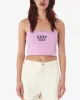 SHARPIE FLOWER DOODLE RIB TANK sold by Obey
