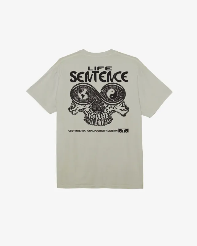 LIFE SENTENCE PIGMENT T-SHIRT sold by Obey