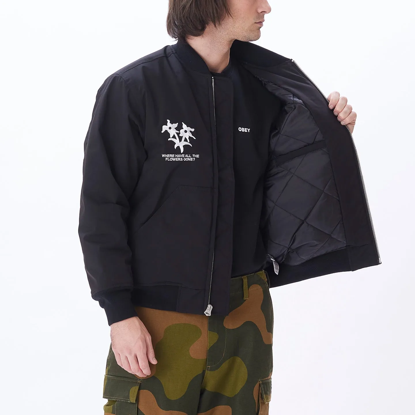 TURNPIKE BOMBER JACKET sold by Obey product image thumbnail 5