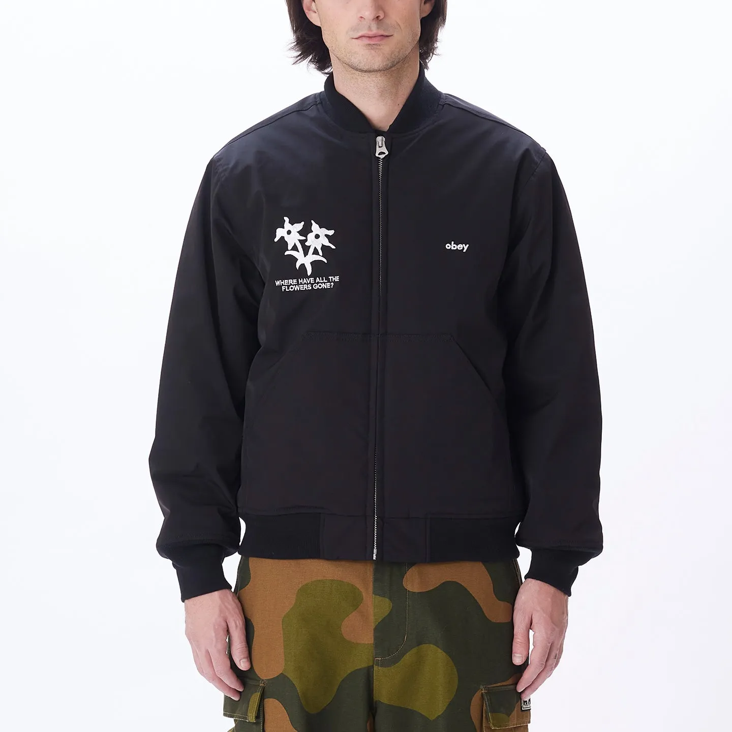 TURNPIKE BOMBER JACKET sold by Obey product image thumbnail 3