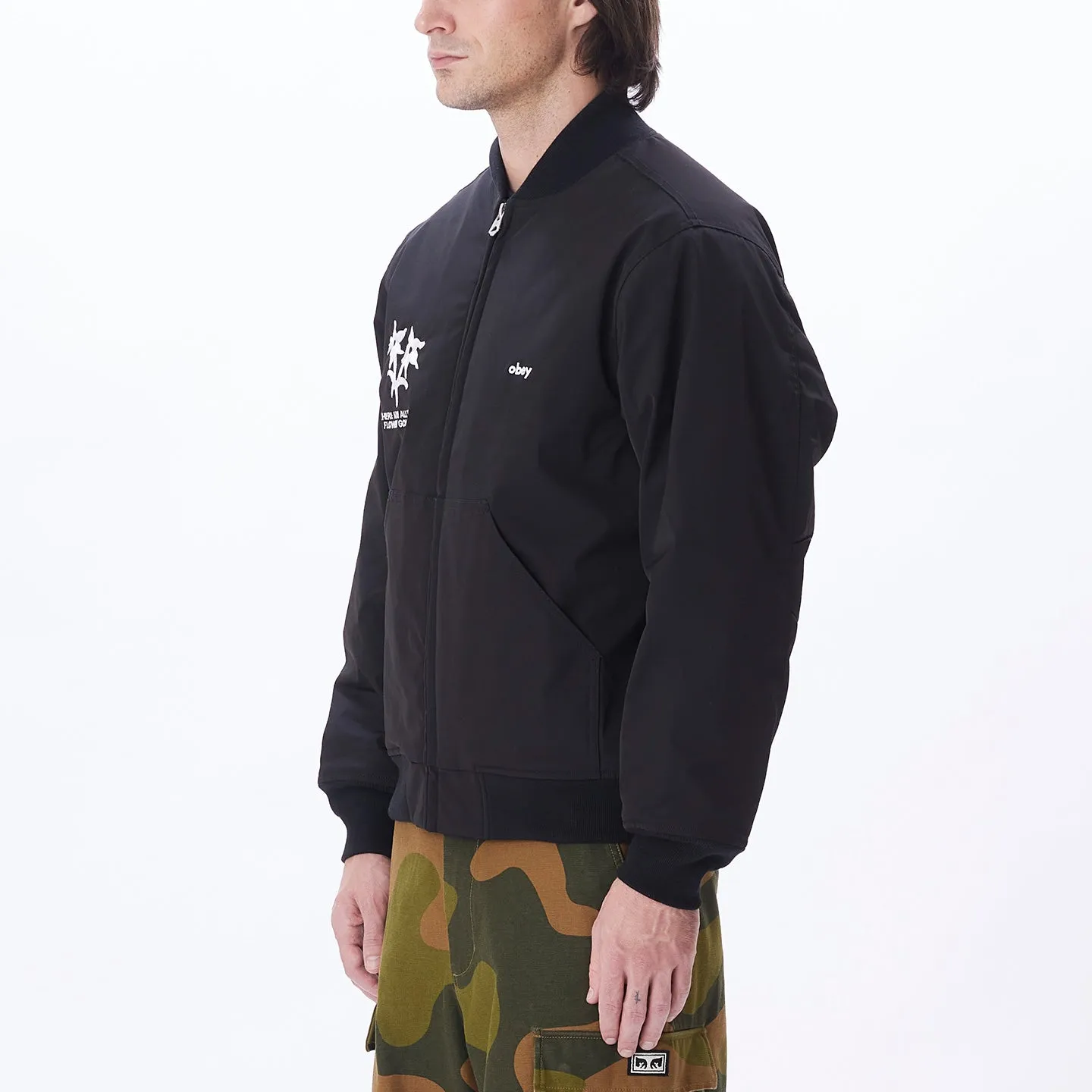 TURNPIKE BOMBER JACKET sold by Obey product image thumbnail 4