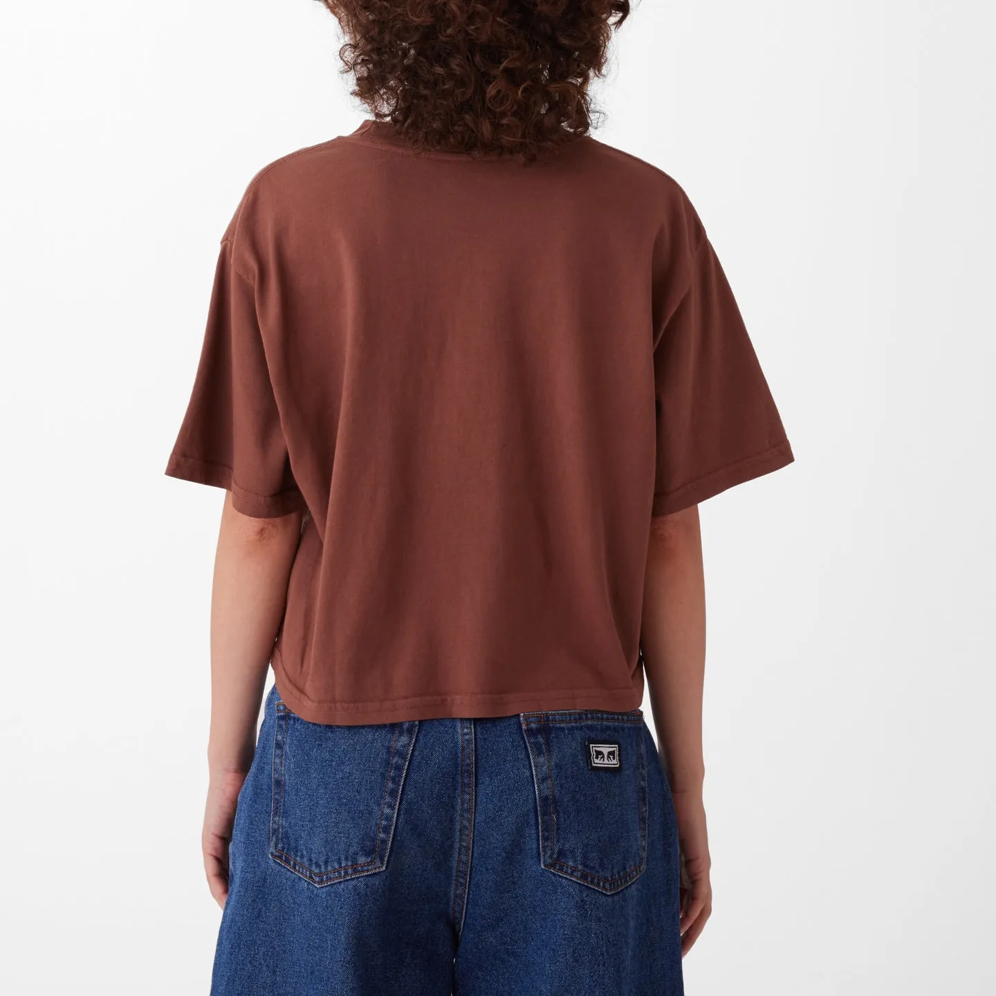 WATERCOLOR TEDDY BEARS WEEKEND CROP T-SHIRT sold by Obey product image thumbnail 2