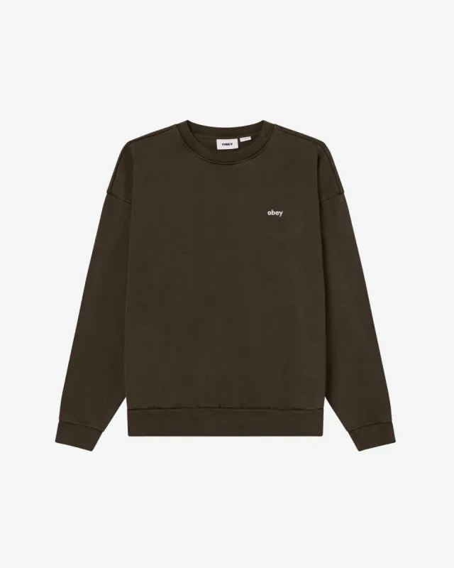 LOWERCASE PIGMENT CREWNECK sold by Obey