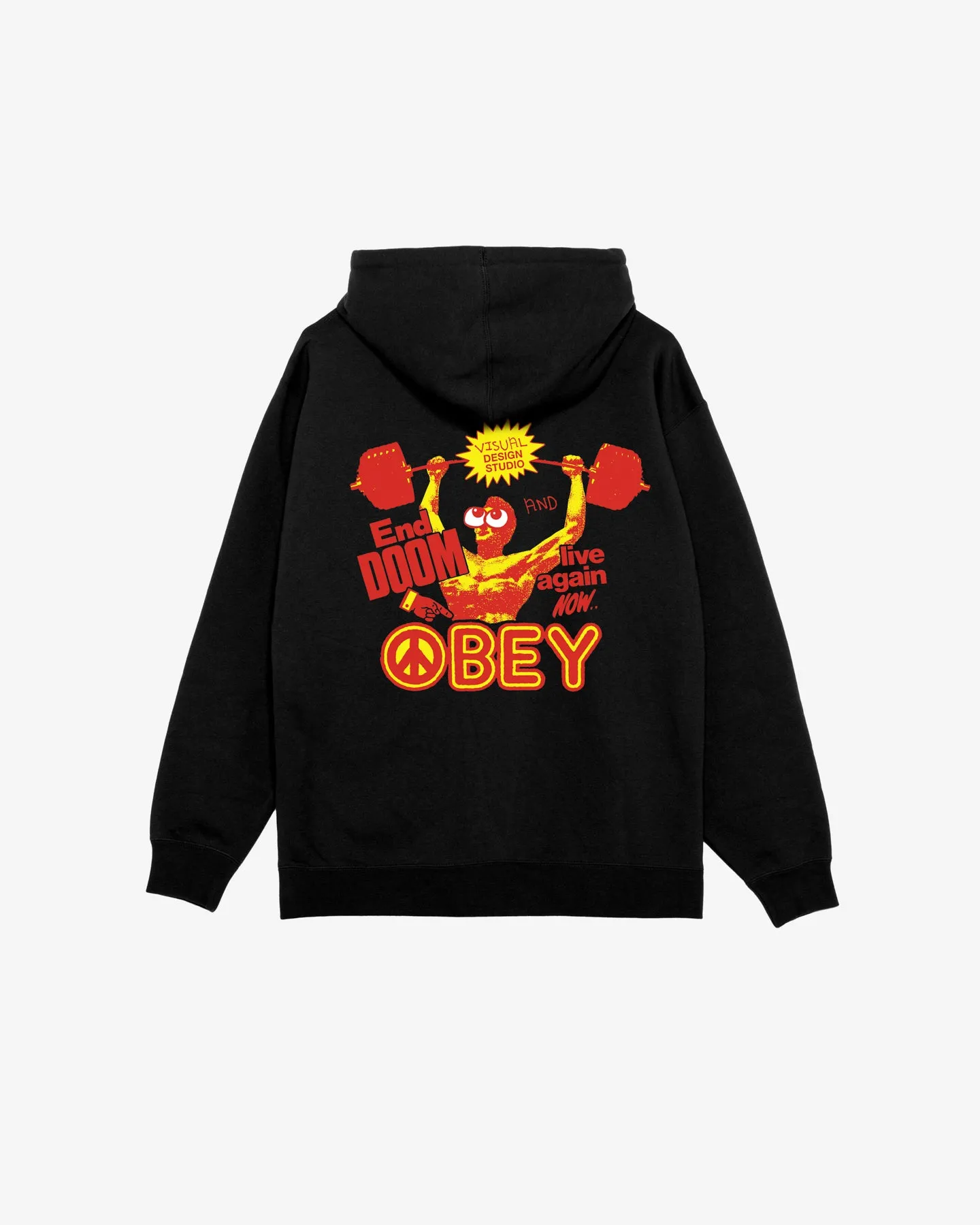 LIVE AGAIN NOW PREMIUM PULLOVER sold by Obey