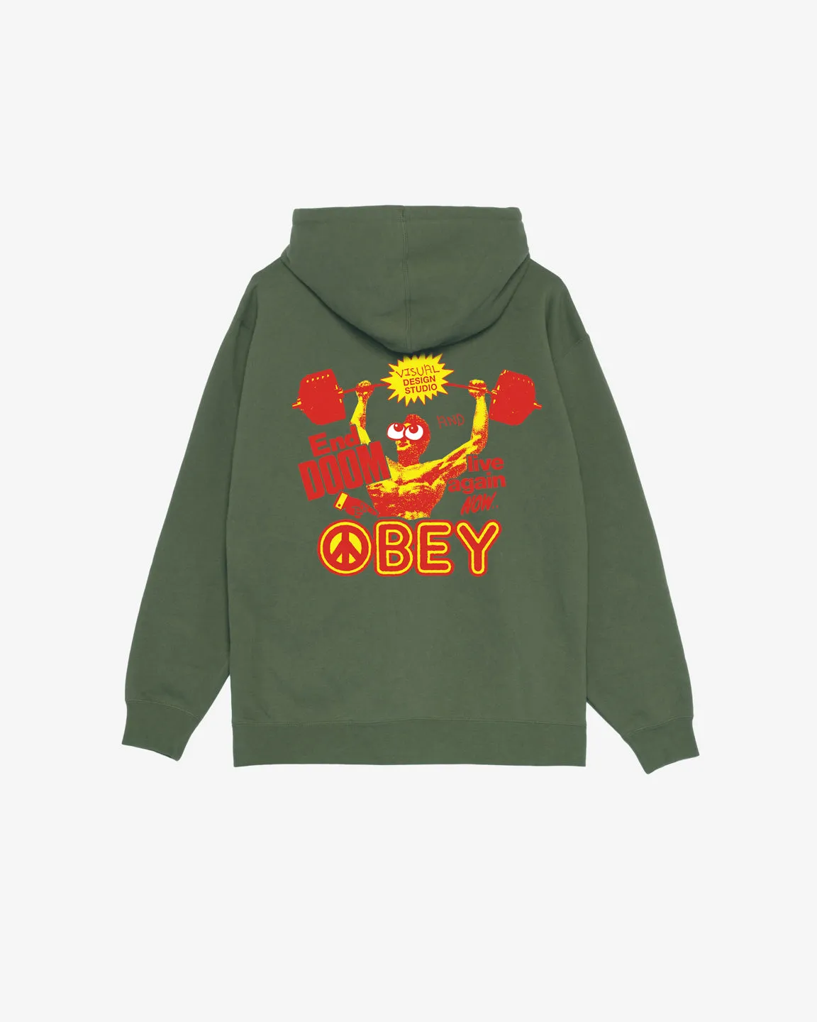 LIVE AGAIN NOW PREMIUM PULLOVER sold by Obey product image thumbnail 3