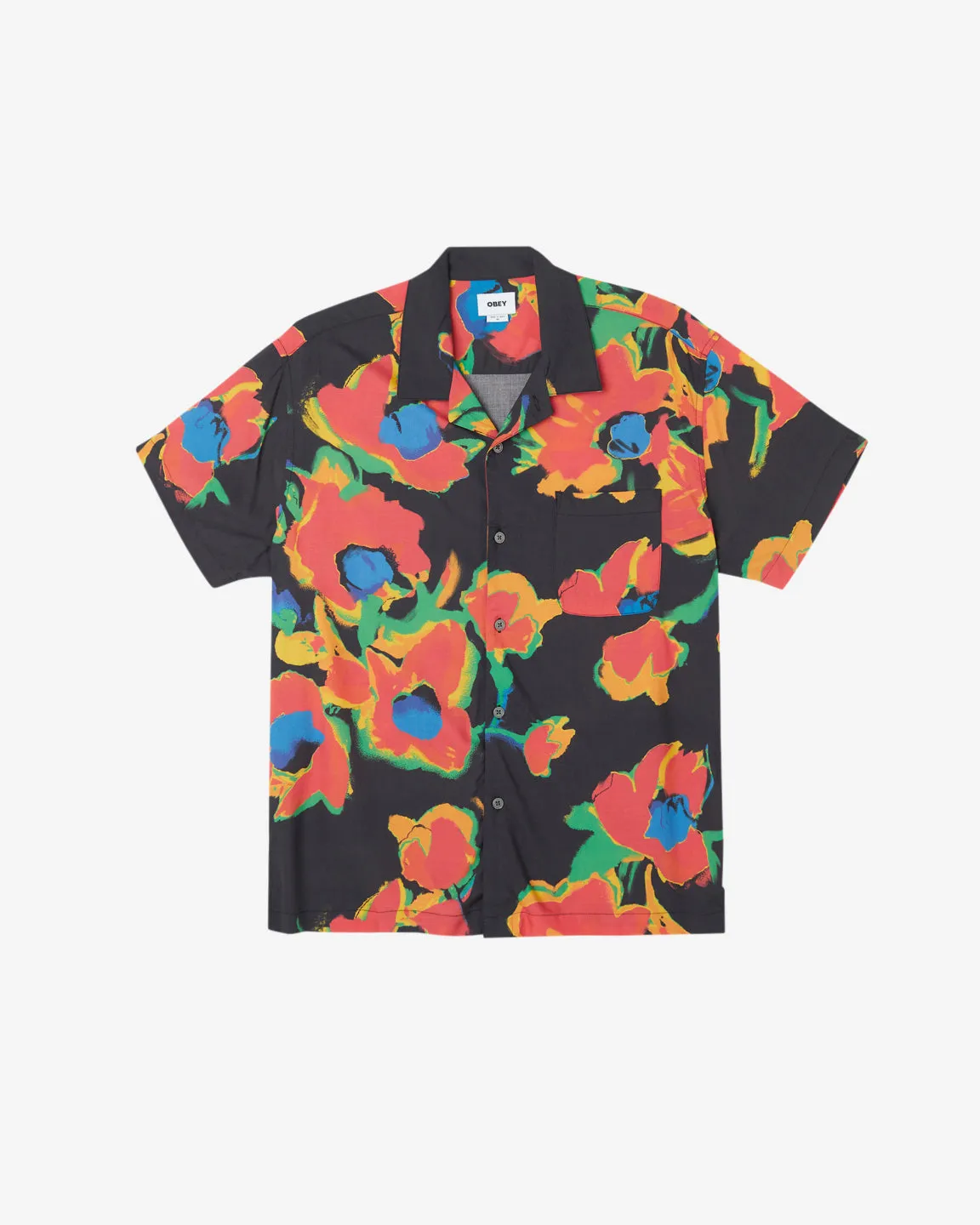 ACRYLIC FLOWER SS SHIRT sold by Obey