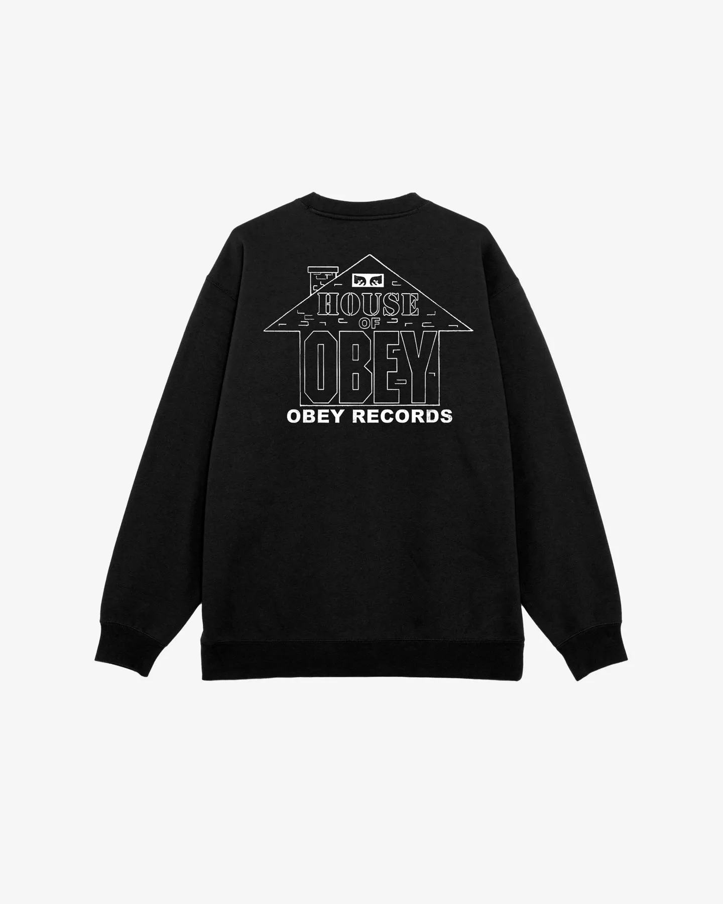 HOUSE OF OBEY RECORDS PREMIUM CREWNECK sold by Obey