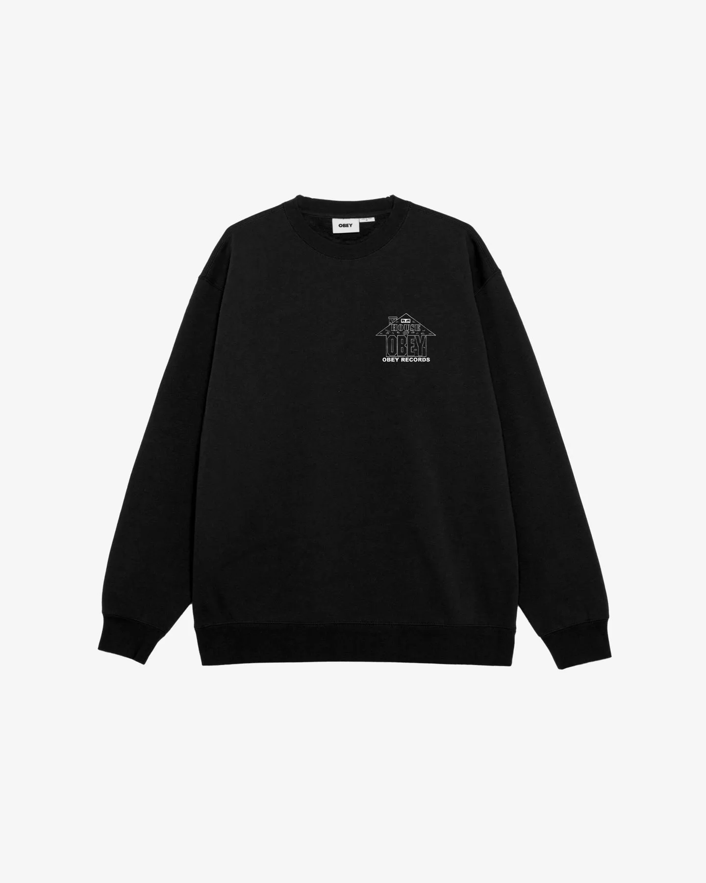 HOUSE OF OBEY RECORDS PREMIUM CREWNECK sold by Obey product image thumbnail 2