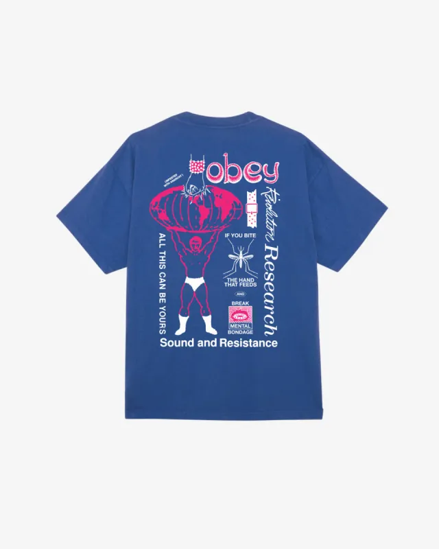 BREAK MENTAL BONDAGE HEAVYWEIGHT T-SHIRT sold by Obey