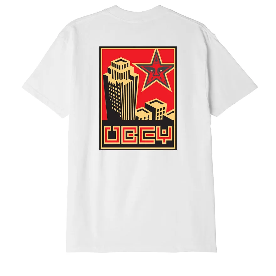 BUILDING CLASSIC T-SHIRT sold by Obey product image thumbnail 3