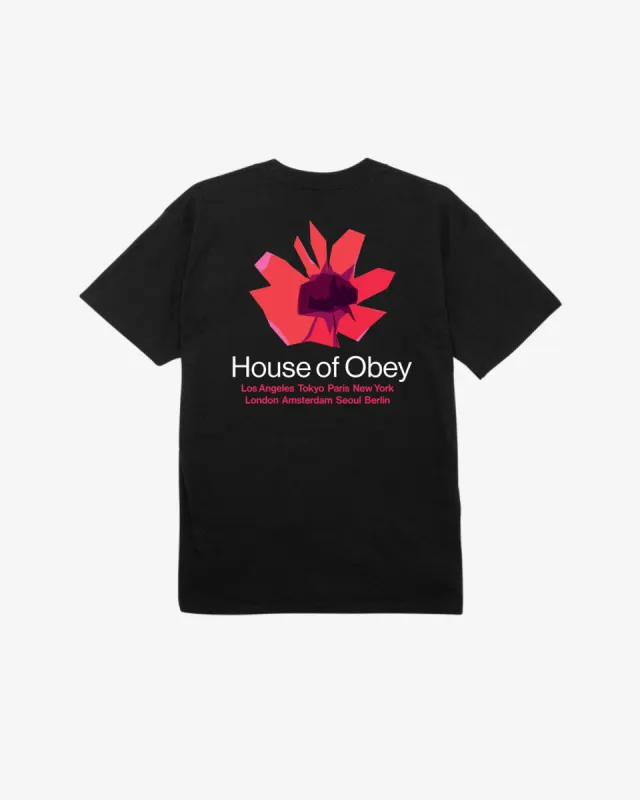 HOUSE OF FLORAL CLASSIC T-SHIRT sold by Obey