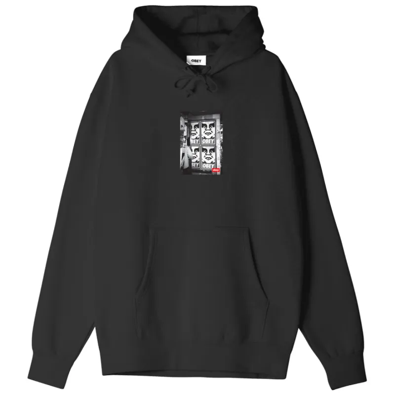 OBEY ICON PHOTO BOX FIT PULLOVER HOOD sold by Obey