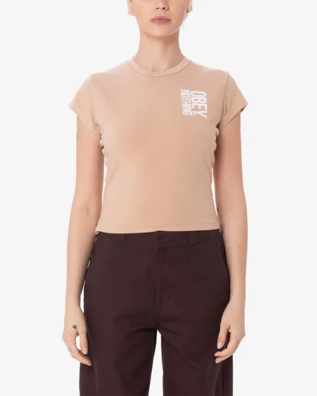 NOTHING HAYDEN T-SHIRT sold by Obey