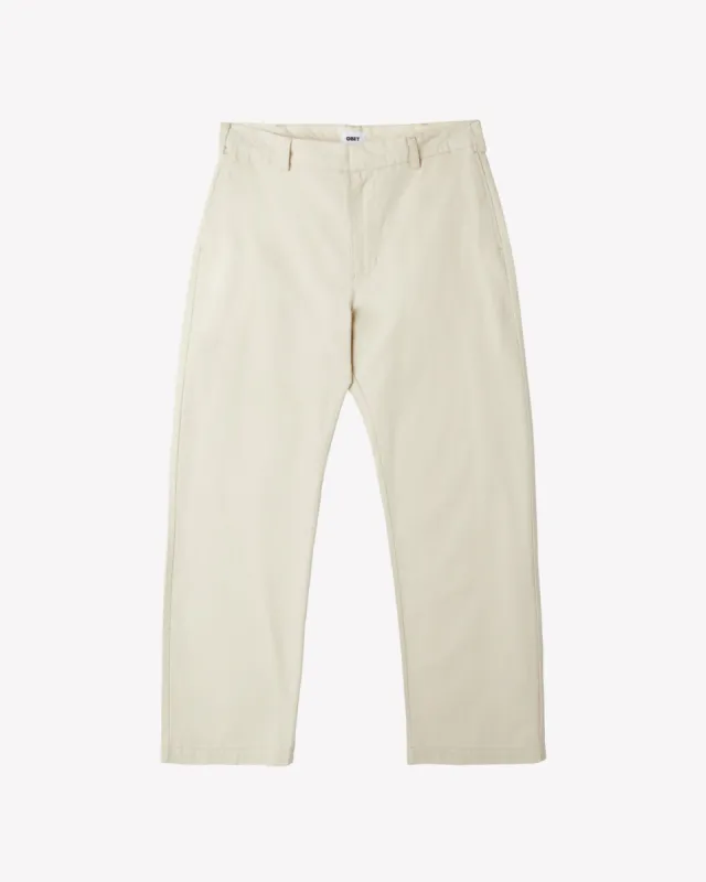 BIG TIMER POPLIN WORK PANT sold by Obey
