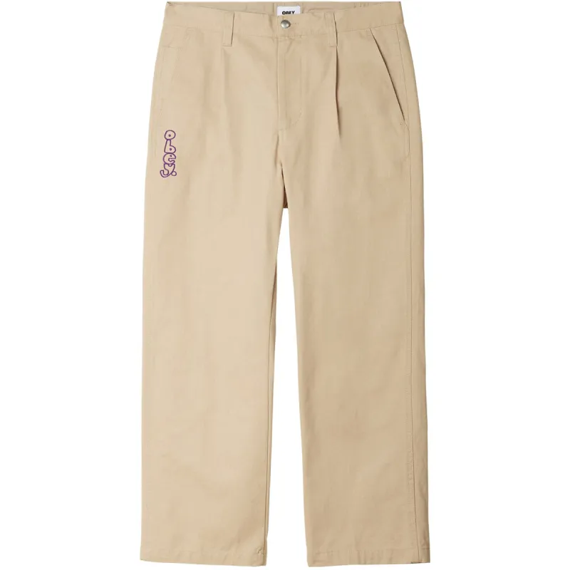 ESTATE EMBROIDERED PANT sold by Obey