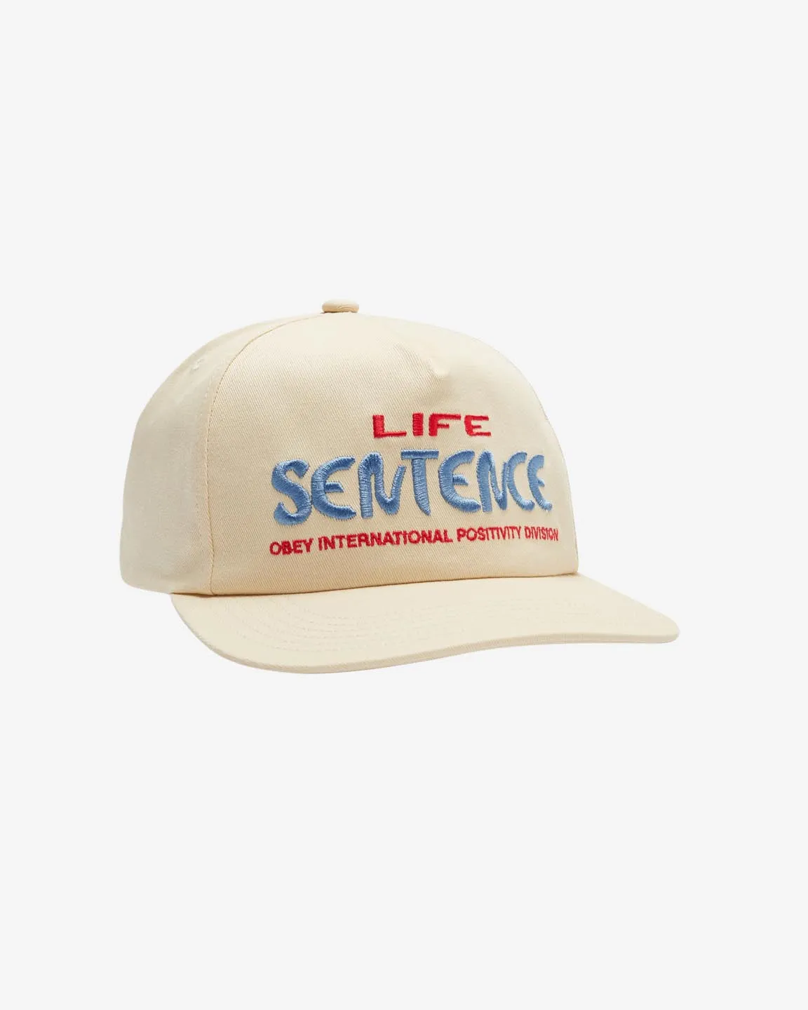 LIFE SENTENCE 5 PANEL SNAPBACK sold by Obey