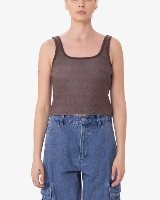 THOMSON CROPPED TANK sold by Obey