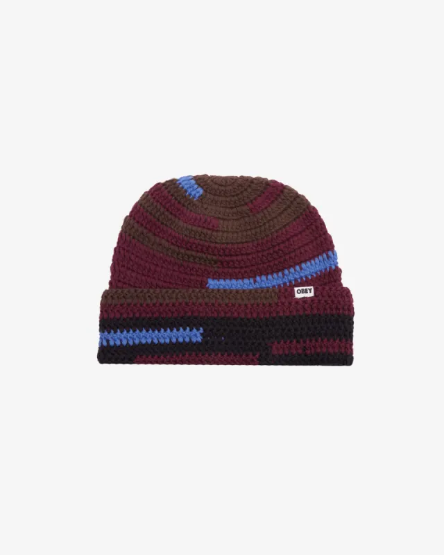 FAIRMOUNT CROTCHE BEANIE sold by Obey