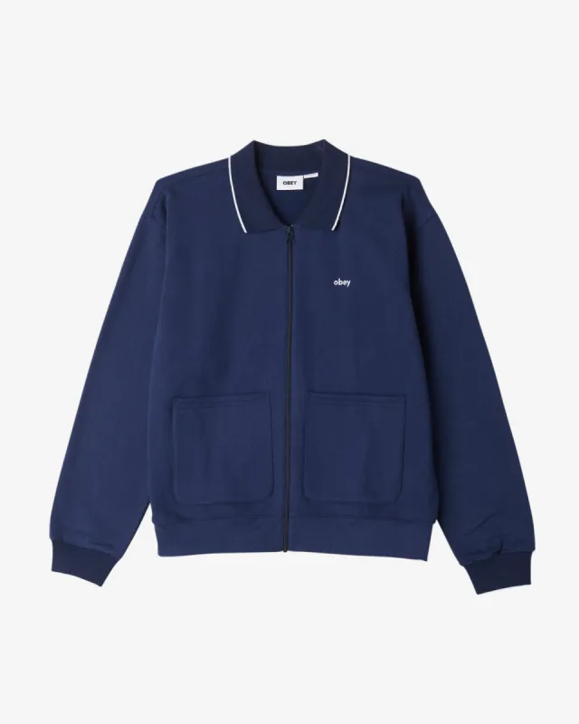 FONTANA ZIP FRONT POLO sold by Obey