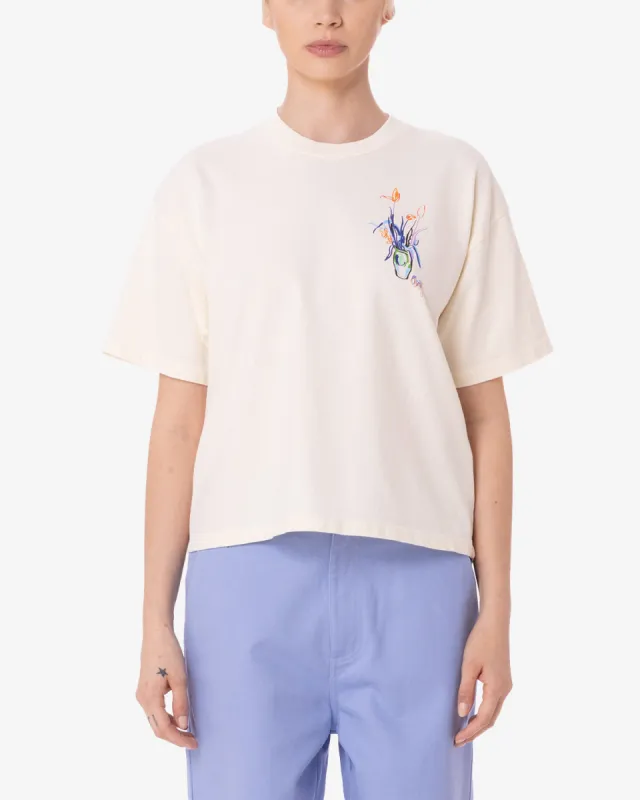 LIQUID BOUQUET RAEGAN T-SHIRT sold by Obey