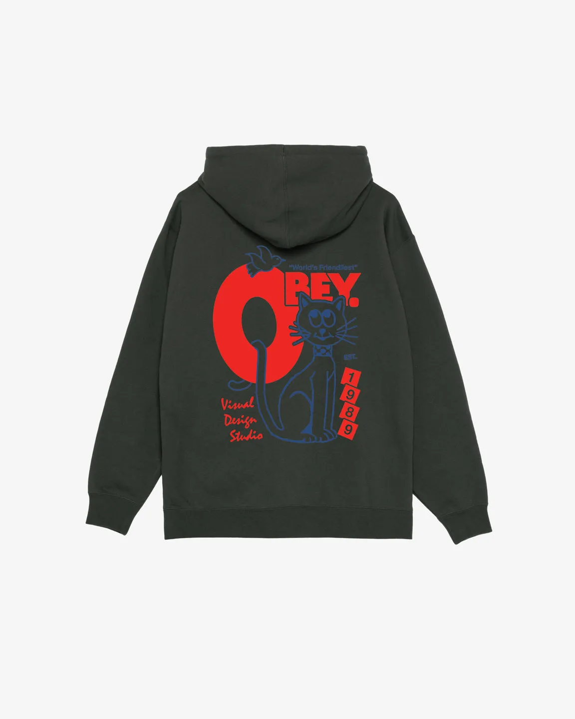 WORLDS FRIENDLIEST PREMIUM PULLOVER sold by Obey product image thumbnail 5