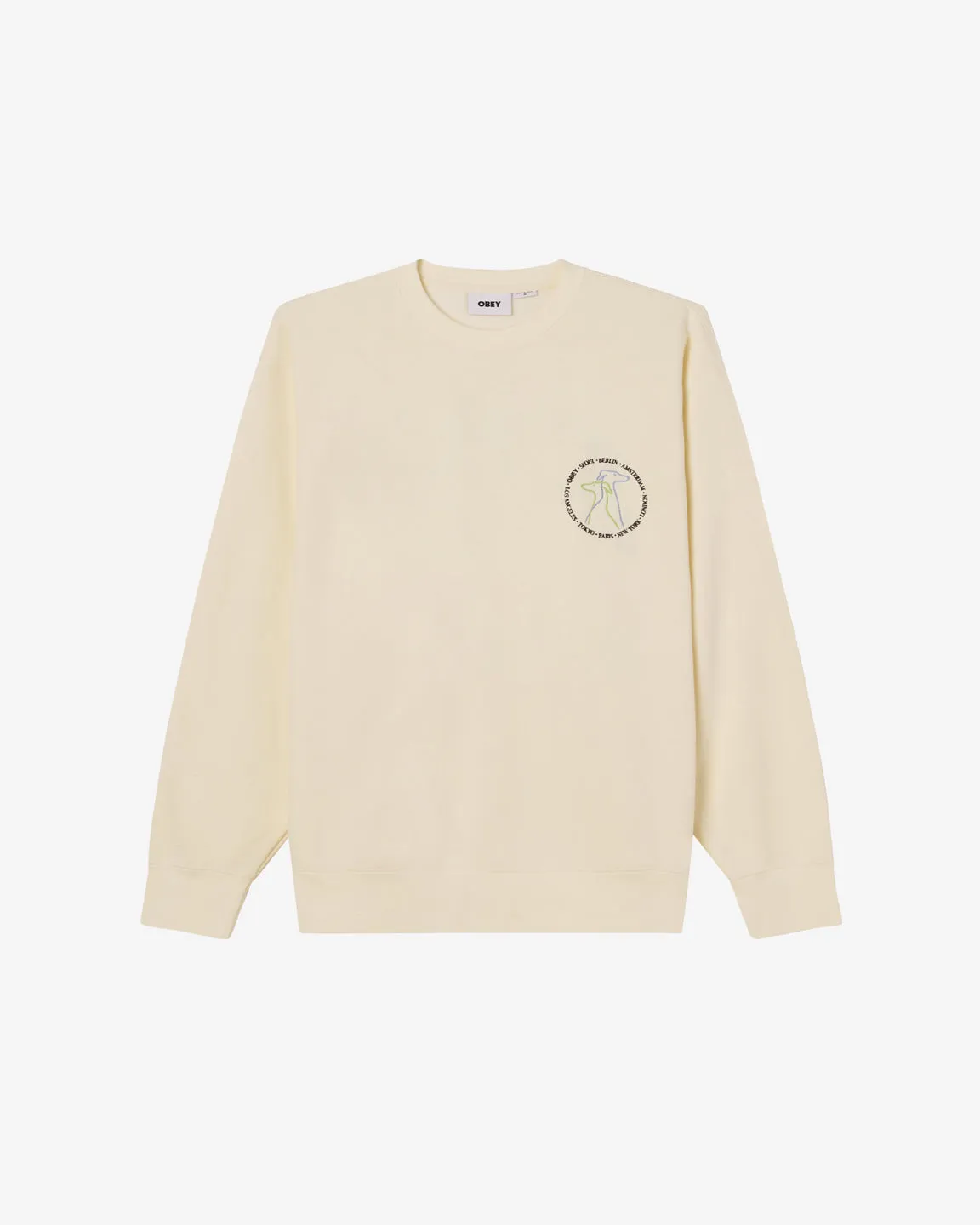 CITY DOGS CREWNECK sold by Obey product image thumbnail 4