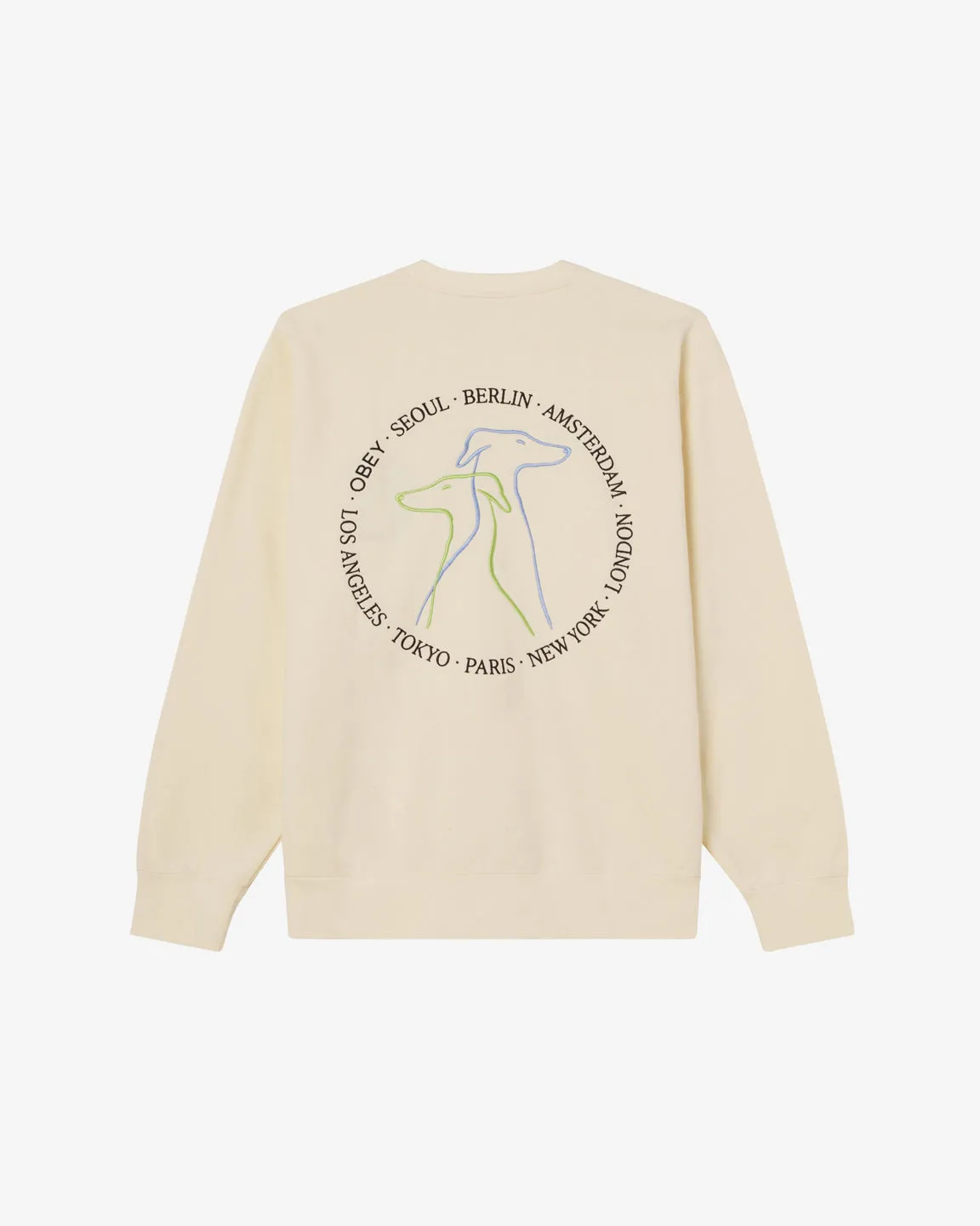 CITY DOGS CREWNECK sold by Obey product image thumbnail 3