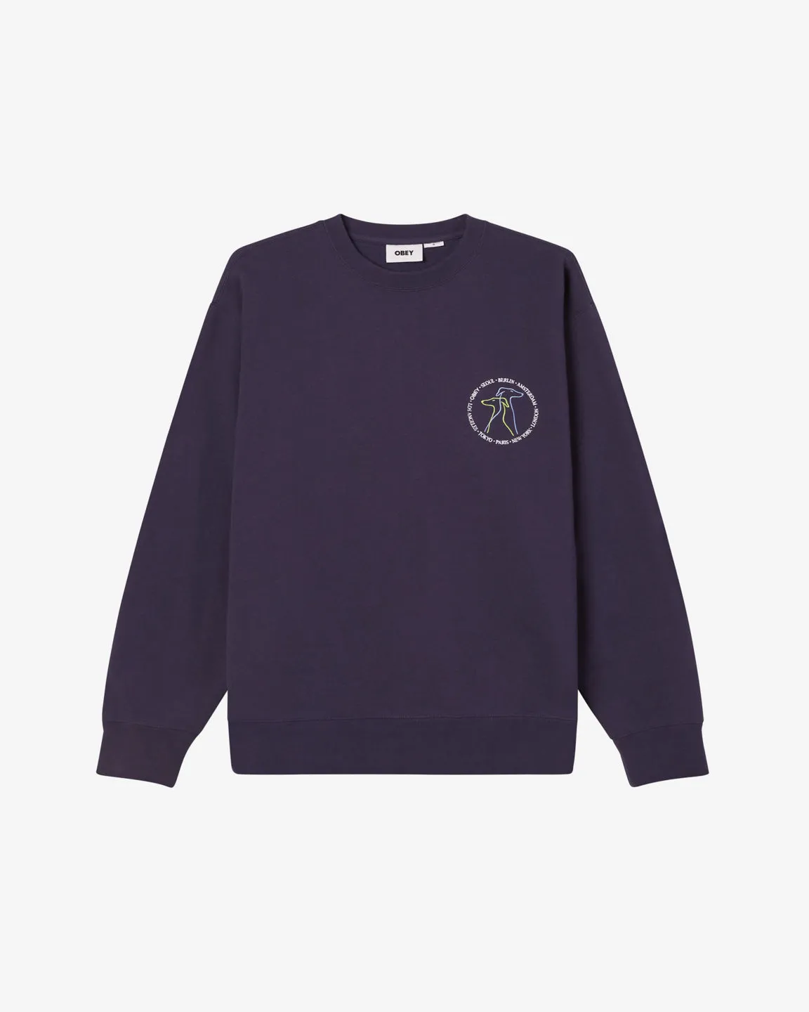 CITY DOGS CREWNECK sold by Obey product image thumbnail 2