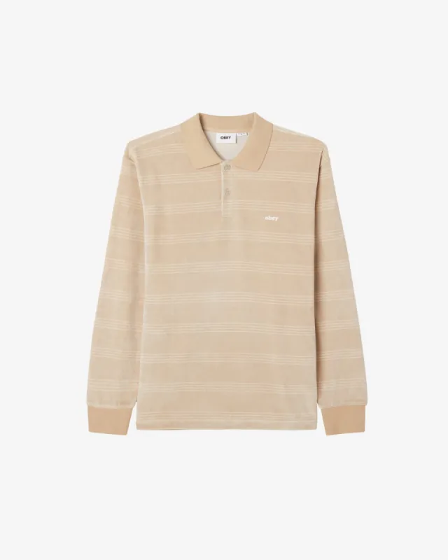 DEMAND POLO LS POLO sold by Obey