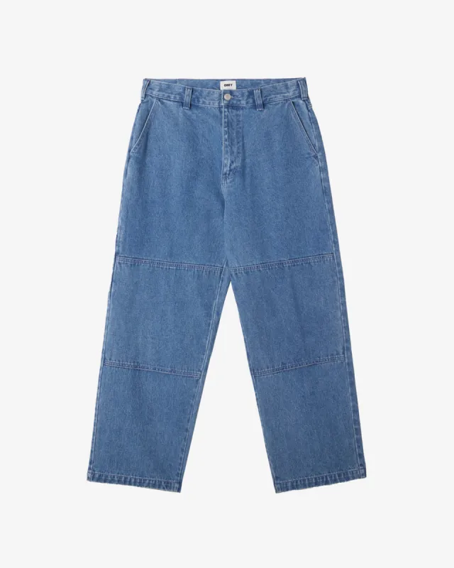 BIGWIG DOUBLE KNEE WORKER DENIM sold by Obey